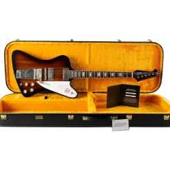 Gibson Custom 1963 Firebird V With Maestro Vibrola VOS Electric Guitar Vintage Sunburst