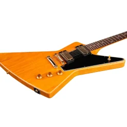 Gibson Custom 1958 Korina Explorer Black Pickguard Electric Guitar Natural