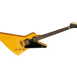Gibson Custom 1958 Korina Explorer Black Pickguard Electric Guitar Natural