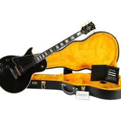 Gibson Custom 1954 Les Paul Custom Reissue VOS Left-Handed Electric Guitar Ebony