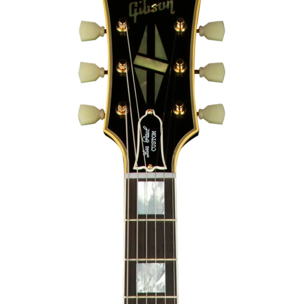 Gibson Custom 1954 Les Paul Custom Reissue VOS Left-Handed Electric Guitar Ebony