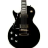 Gibson Custom 1968 Les Paul Custom Reissue Gloss Left-Handed Electric Guitar Ebony