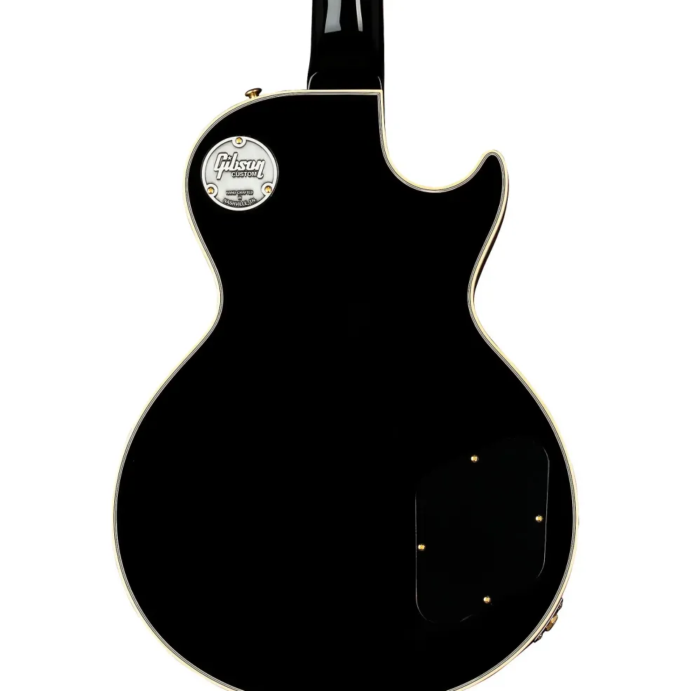 Gibson Custom 1968 Les Paul Custom Reissue Gloss Left-Handed Electric Guitar Ebony