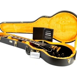 Gibson Custom 1968 Les Paul Custom Reissue Gloss Left-Handed Electric Guitar Ebony