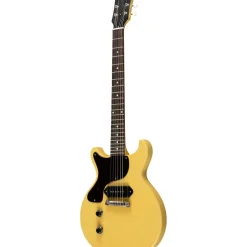 Gibson Custom 1958 Les Paul Junior DC Reissue VOS Left-Handed Electric Guitar TV Yellow