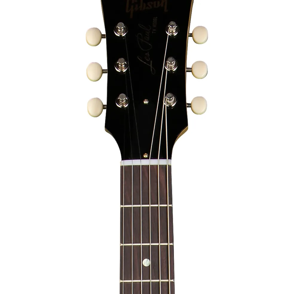 Gibson Custom 1958 Les Paul Junior DC Reissue VOS Left-Handed Electric Guitar TV Yellow