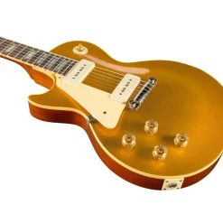 Gibson Custom 1954 Les Paul Standard Goldtop Reissue VOS Left-Handed Electric Guitar Double Gold