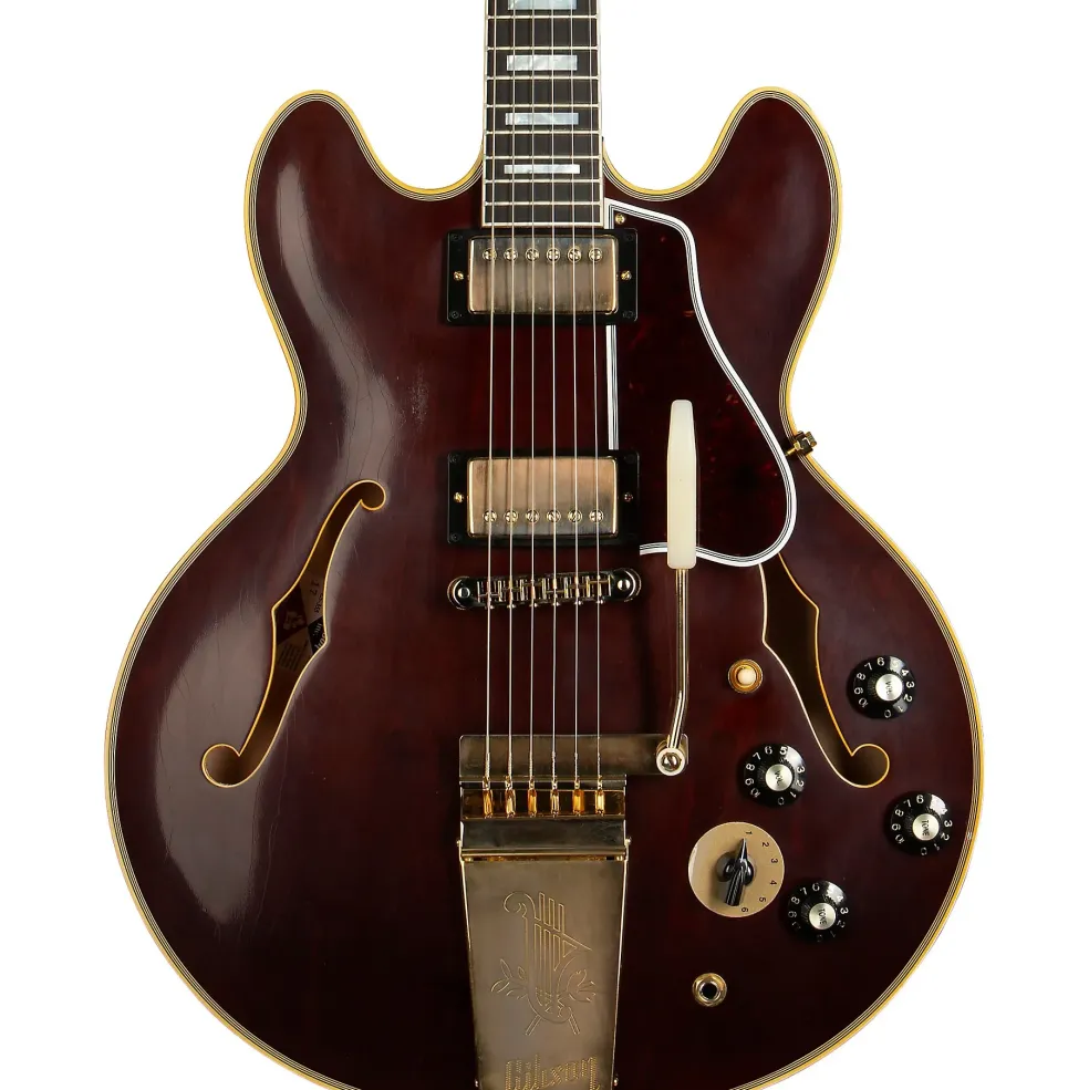 Gibson Custom B.B. King Rumble in the Jungle 1974 ES-355 VOS Semi-Hollow Electric Guitar Walnut