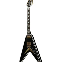 Gibson Custom Flying V Custom Electric Guitar Ebony