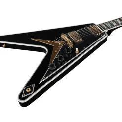 Gibson Custom Flying V Custom Electric Guitar Ebony