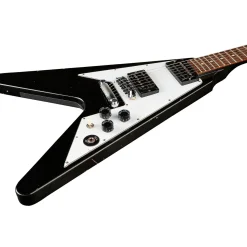 Gibson Custom Kirk Hammett 1979 Flying V Electric Guitar Ebony