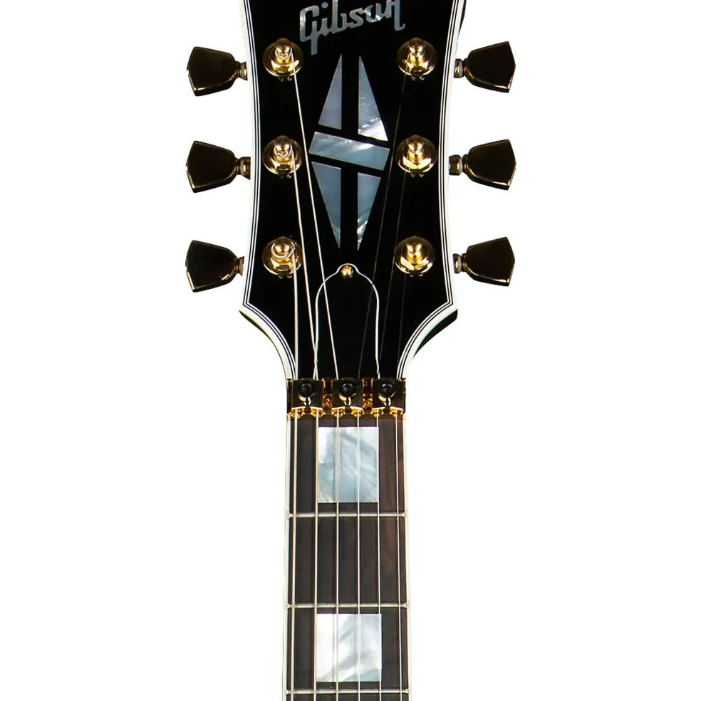 Gibson Custom Les Paul Axcess Custom Floyd Rose Electric Guitar Ebony