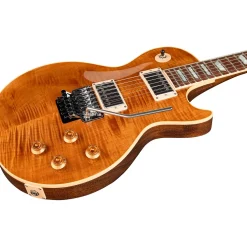 Gibson Custom Les Paul Axcess Standard Figured Floyd Rose Electric Guitar DC Rust