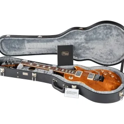 Gibson Custom Les Paul Axcess Standard Figured Floyd Rose Electric Guitar DC Rust