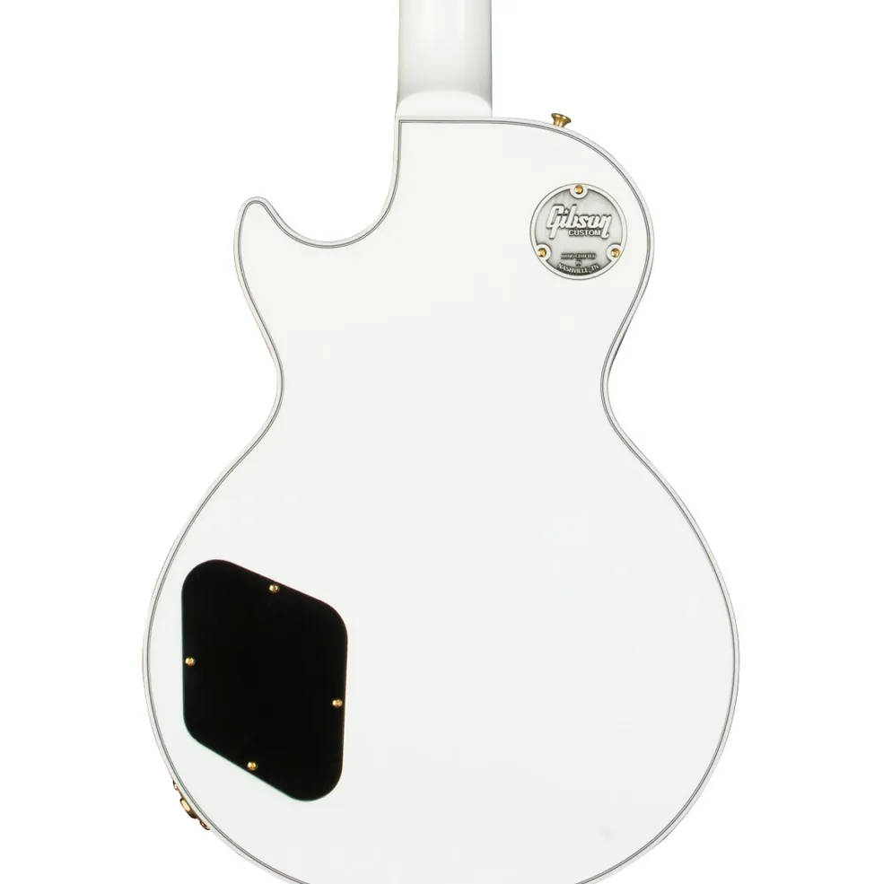 Gibson Custom Les Paul Custom Electric Guitar Alpine White