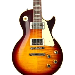 Gibson Custom M2M 1960 Les Paul Standard Reissue VOS (Hand Select Top) Electric Guitar Bourbon Burst