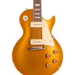 Gibson Custom Murphy Lab 1954 Les Paul Goldtop Reissue Heavy Aged Electric Guitar Double Gold