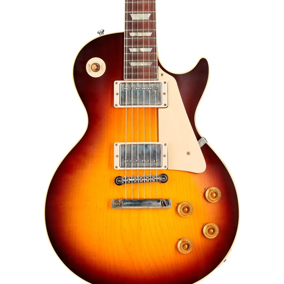 Gibson Custom Murphy Lab 1958 Les Paul Standard Reissue Ultra Light Aged Electric Guitar Bourbon Burst