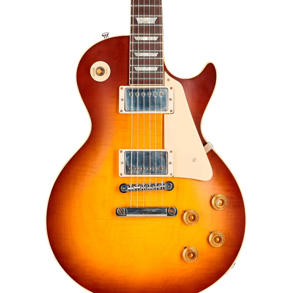 Gibson Custom Murphy Lab 1959 Les Paul Standard Reissue Light Aged Electric Guitar Cherry Teaburst