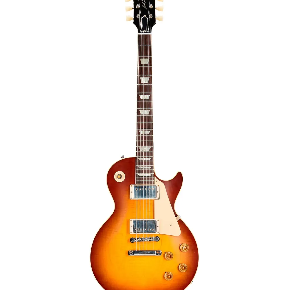 Gibson Custom Murphy Lab 1959 Les Paul Standard Reissue Light Aged Electric Guitar Cherry Teaburst