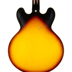 Gibson Custom Murphy Lab 1958 ES-335 Heavy Aged Semi-Hollow Electric Guitar Faded Tobacco Burst