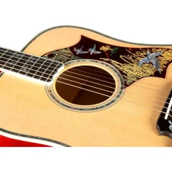 Gibson Doves In Flight Acoustic Guitar Antique Natural