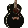 Gibson Elvis SJ-200 Acoustic-Electric Guitar Ebony