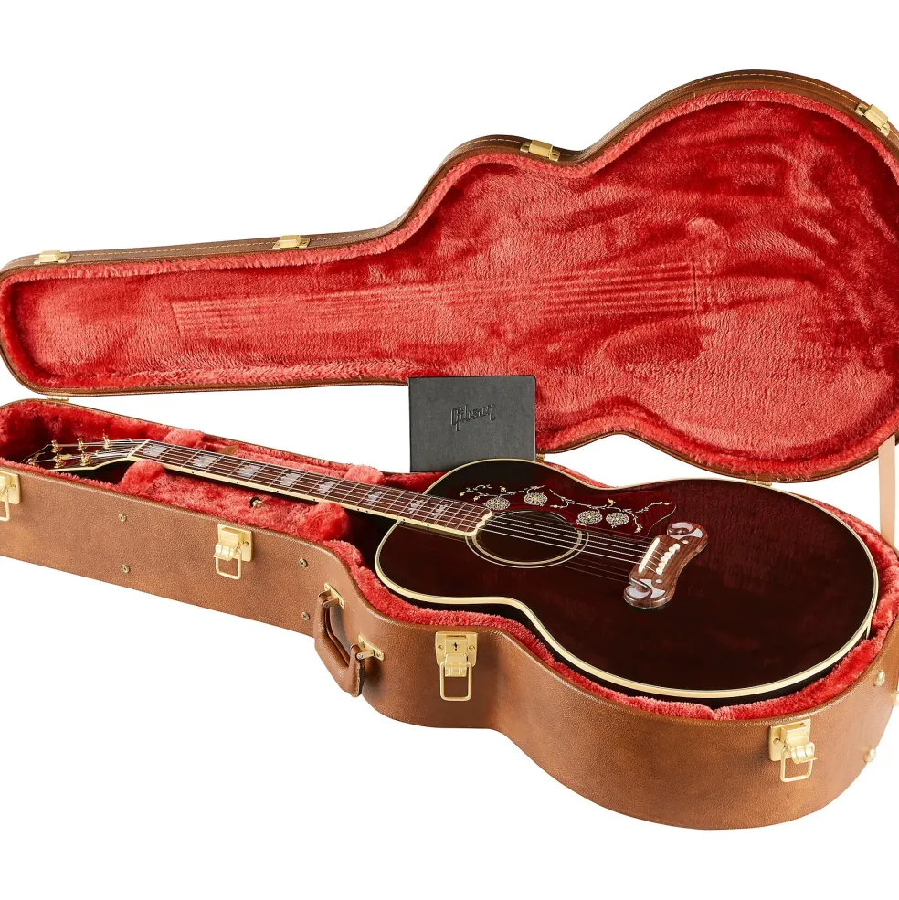 Gibson Elvis SJ-200 Acoustic-Electric Guitar Ebony