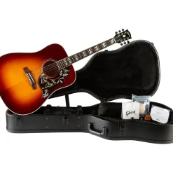 Gibson Hummingbird Standard 5A Flame Limited-Edition Acoustic-Electric Guitar Autumn Burst