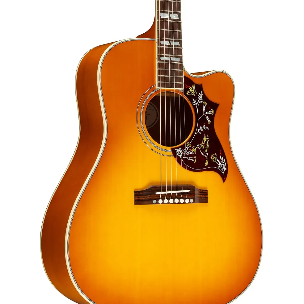 Gibson Hummingbird Standard EC Acoustic-Electric Guitar Heritage Cherry Sunburst