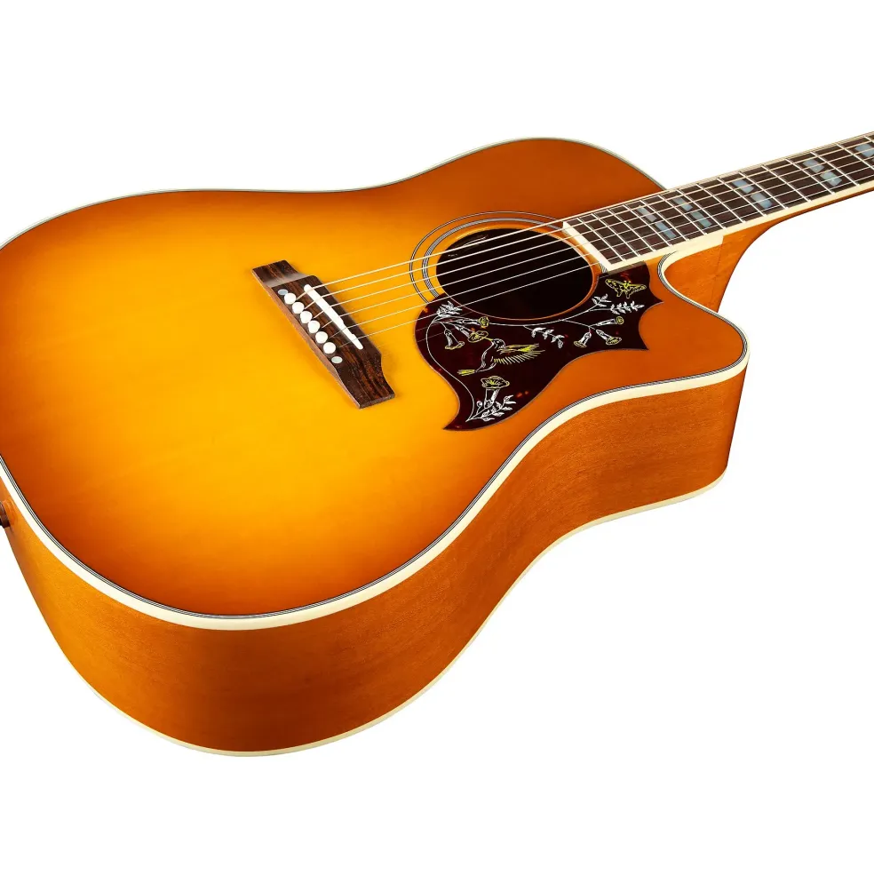 Gibson Hummingbird Standard EC Acoustic-Electric Guitar Heritage Cherry Sunburst