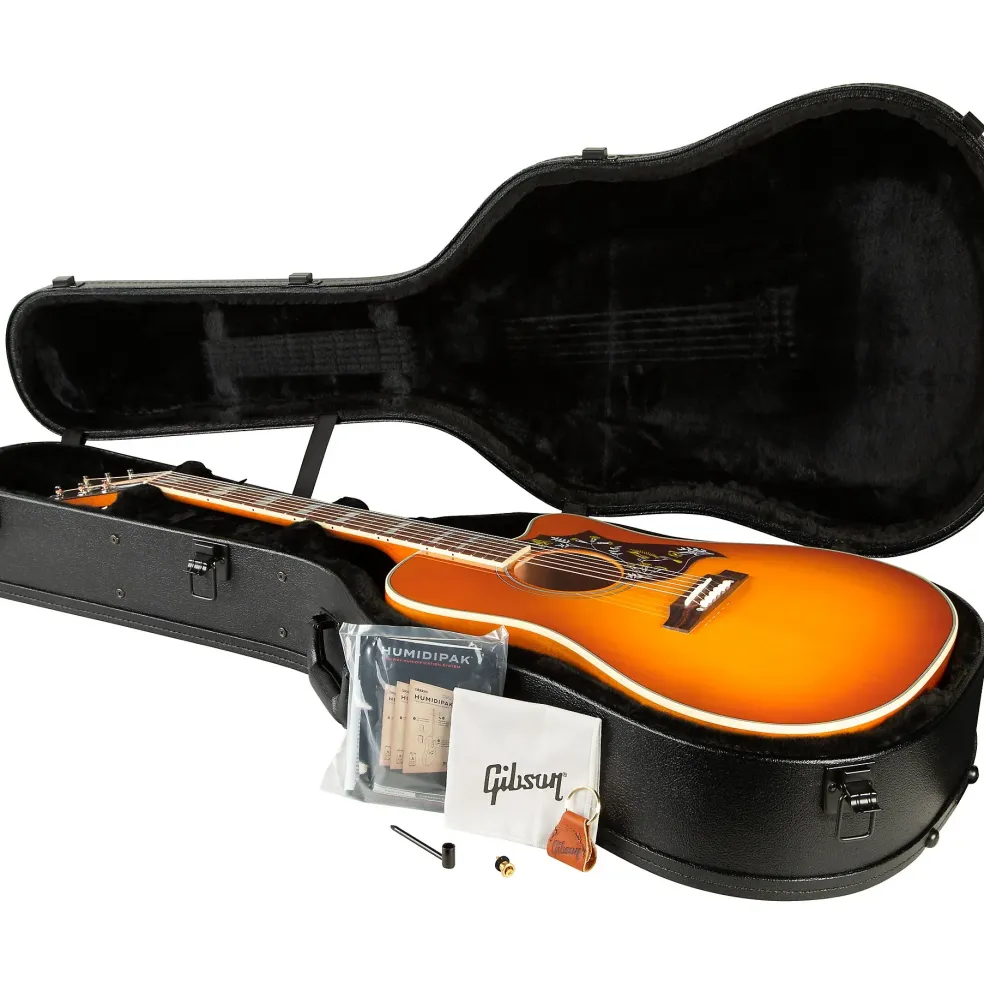 Gibson Hummingbird Standard EC Acoustic-Electric Guitar Heritage Cherry Sunburst