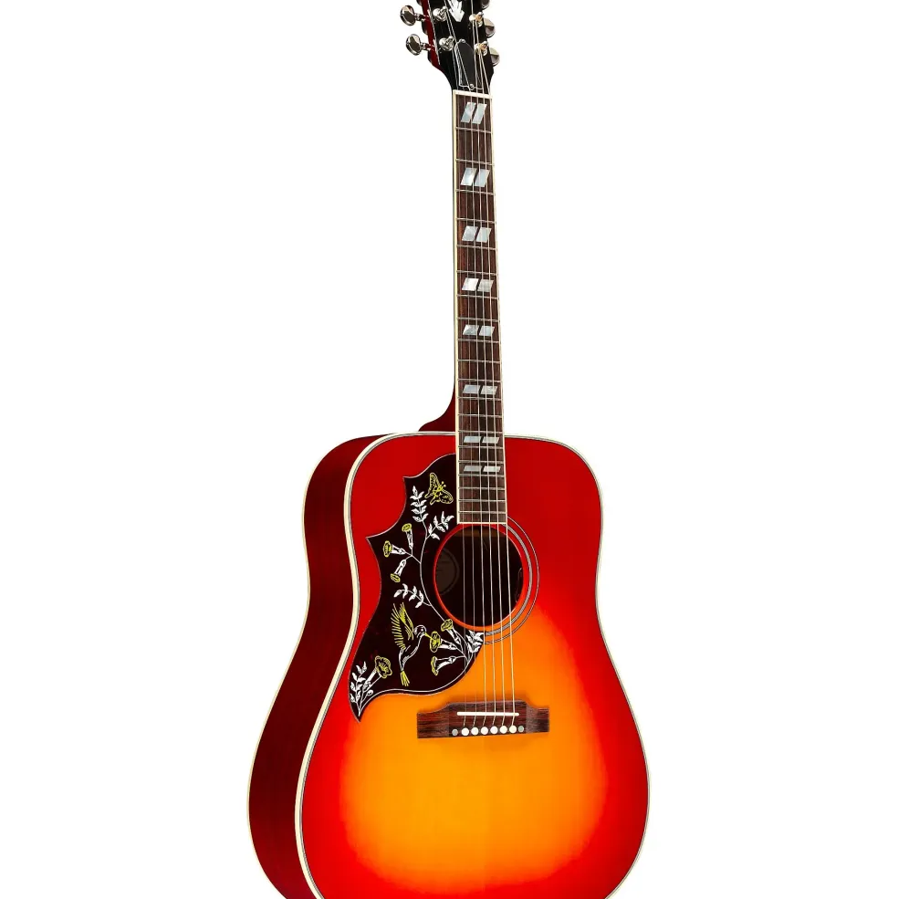 Gibson Hummingbird Standard Left-Handed Acoustic-Electric Guitar Vintage Cherry Sunburst