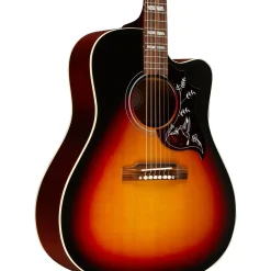 Gibson Hummingbird Studio EC Acoustic-Electric Guitar Tri-Burst Satin