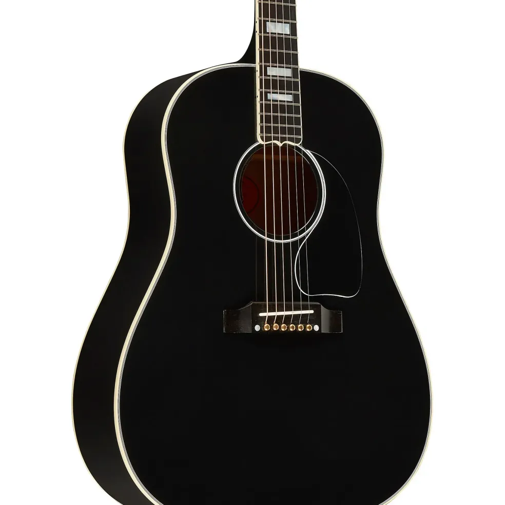 Gibson J-45 Custom Acoustic-Electric Guitar Ebony