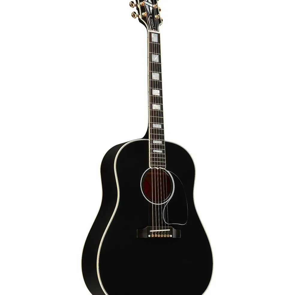 Gibson J-45 Custom Acoustic-Electric Guitar Ebony