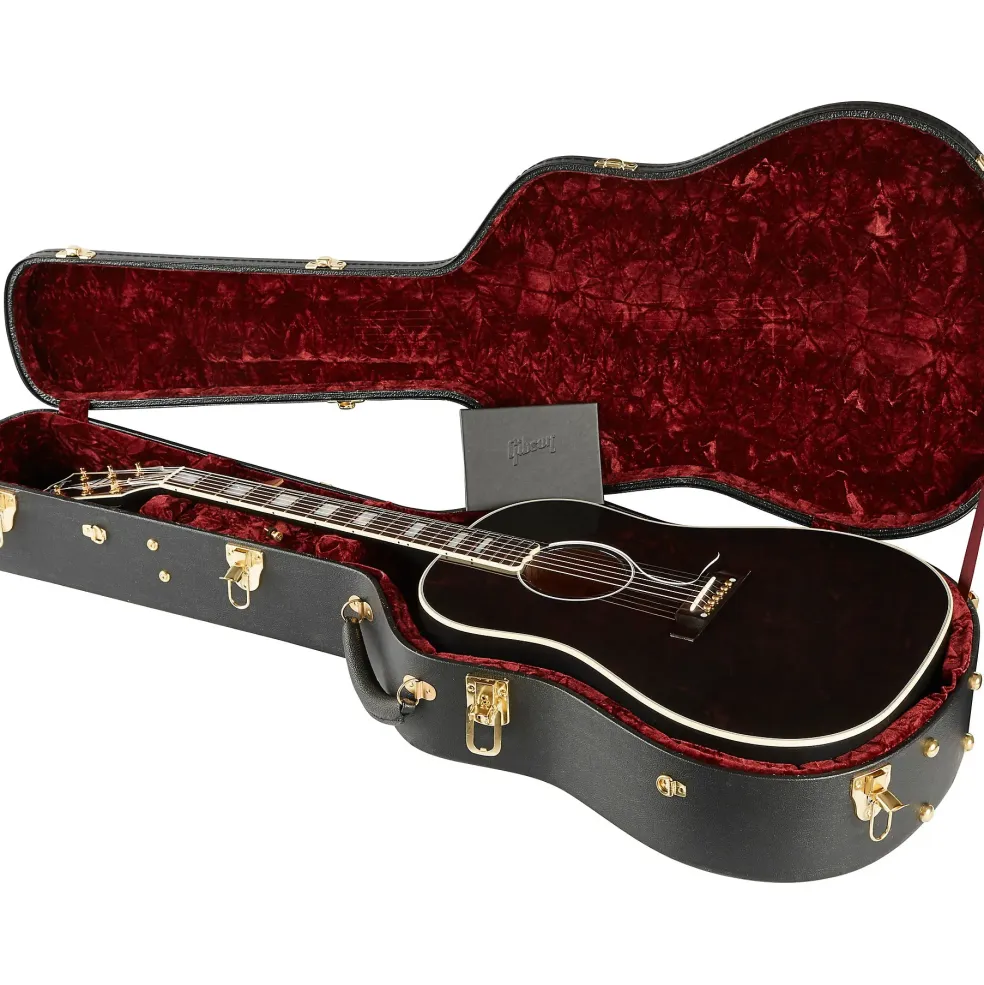 Gibson J-45 Custom Acoustic-Electric Guitar Ebony