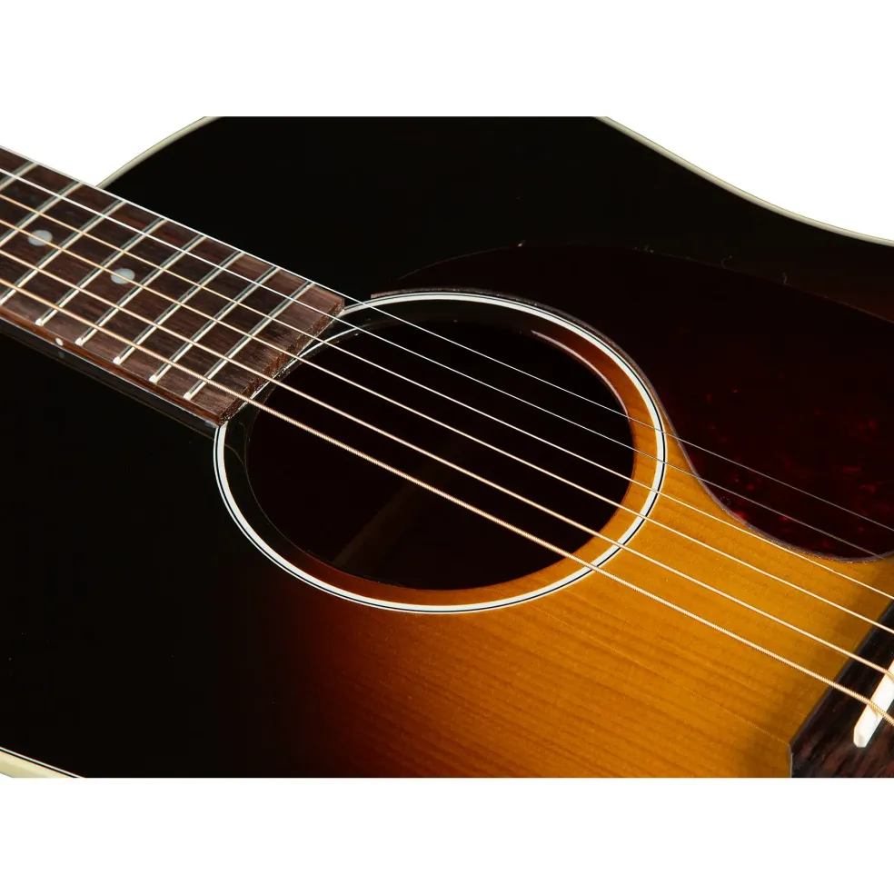 Gibson J-45 Standard Red Spruce Limited-Edition Acoustic-Electric Guitar Vintage Sunburst