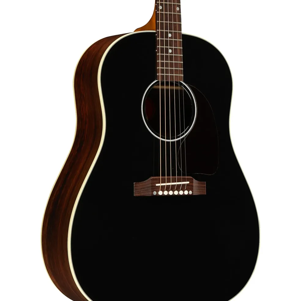 Gibson J-45 Standard Rosewood Limited-Edition Acoustic-Electric Guitar Blacktop