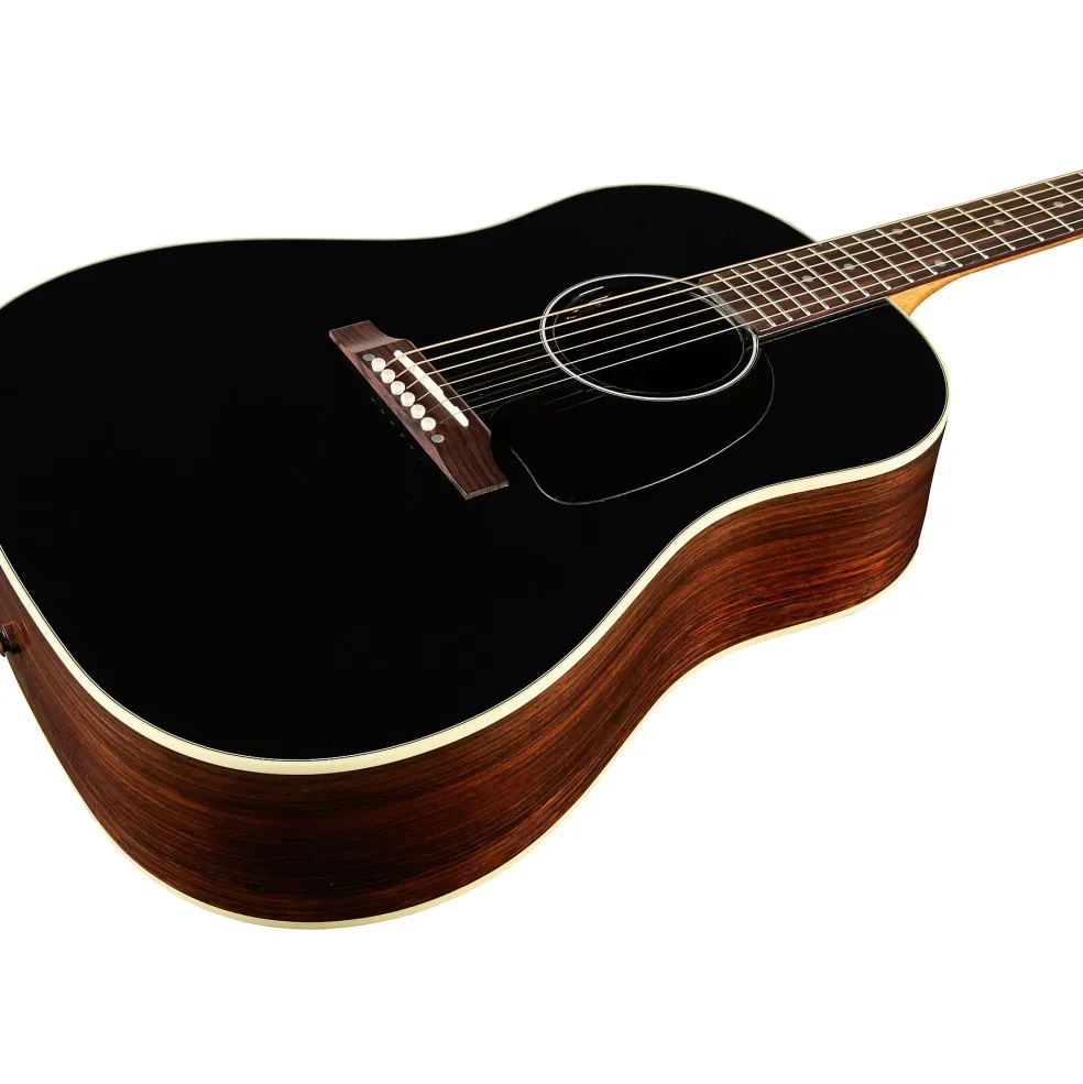 Gibson J-45 Standard Rosewood Limited-Edition Acoustic-Electric Guitar Blacktop