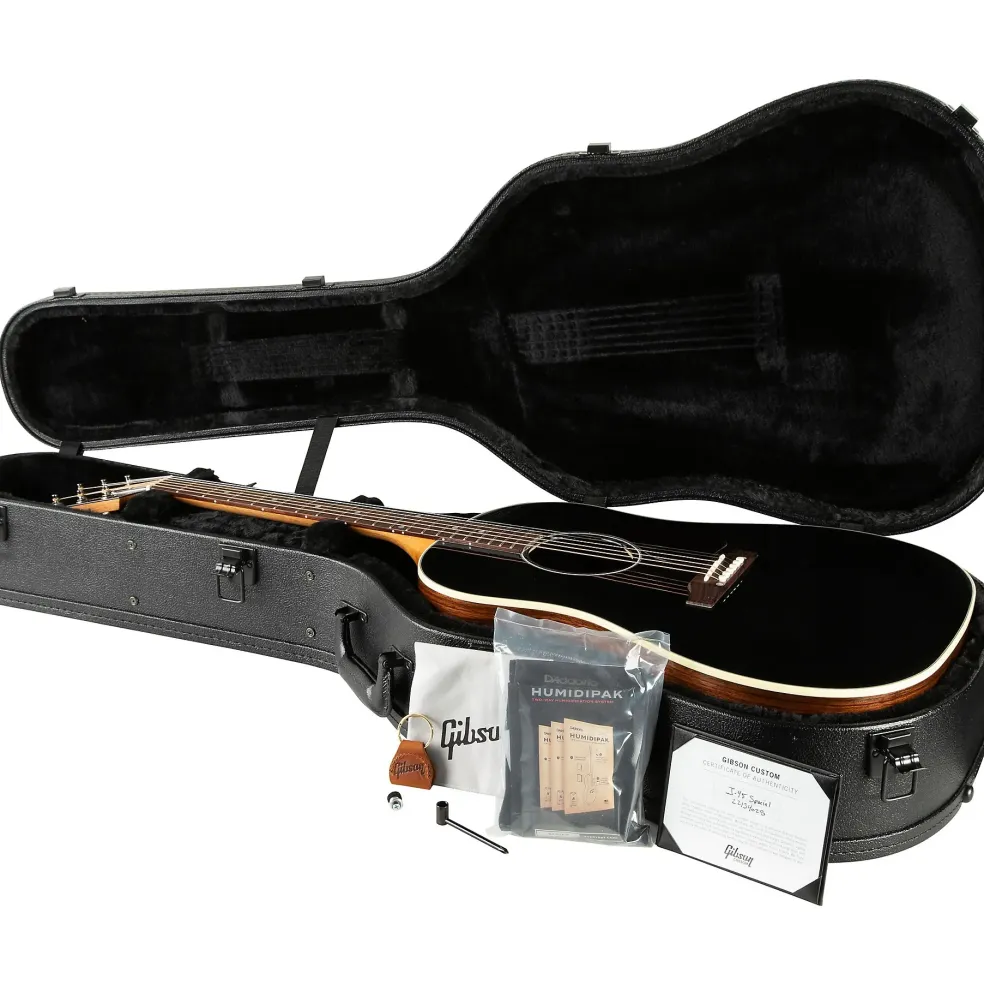 Gibson J-45 Standard Rosewood Limited-Edition Acoustic-Electric Guitar Blacktop