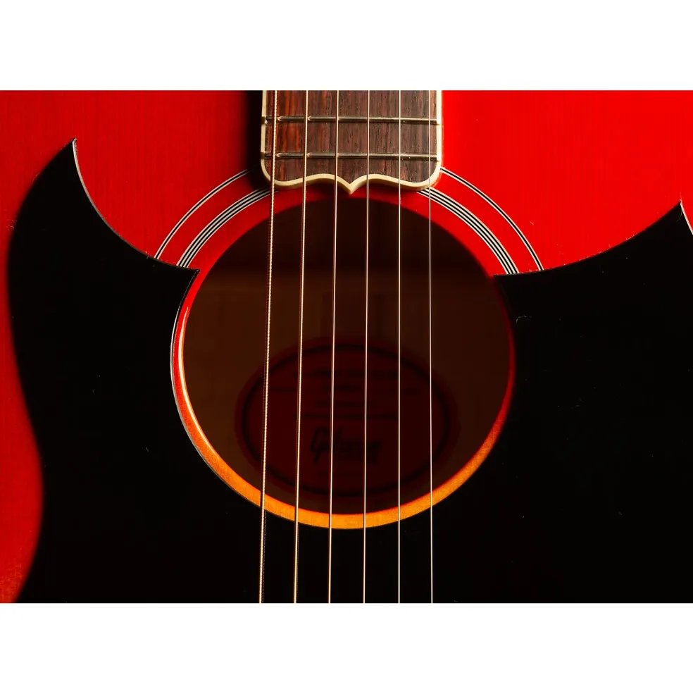Gibson Johnny Cash SJ-200 Signature Limited-Edition Acoustic Guitar Vintage Cherry Sunburst