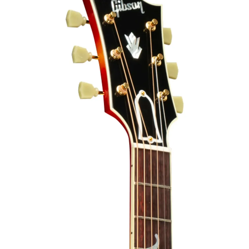 Gibson Johnny Cash SJ-200 Signature Limited-Edition Acoustic Guitar Vintage Cherry Sunburst