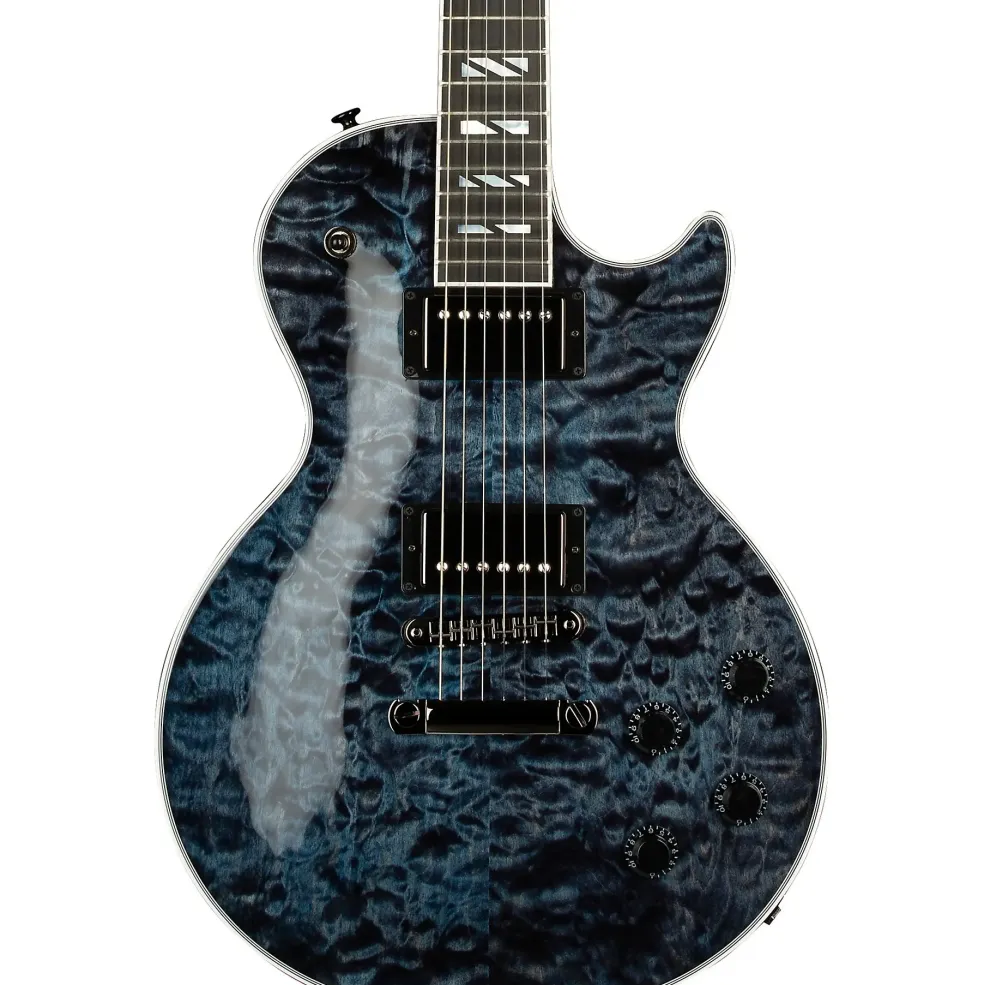 Gibson Les Paul Supreme AAA Quilt Top Limited-Edition Electric Guitar Sea Smoke