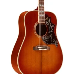 Gibson Murphy Lab 1960 Hummingbird Light Aged Acoustic Guitar Heritage Cherry Sunburst