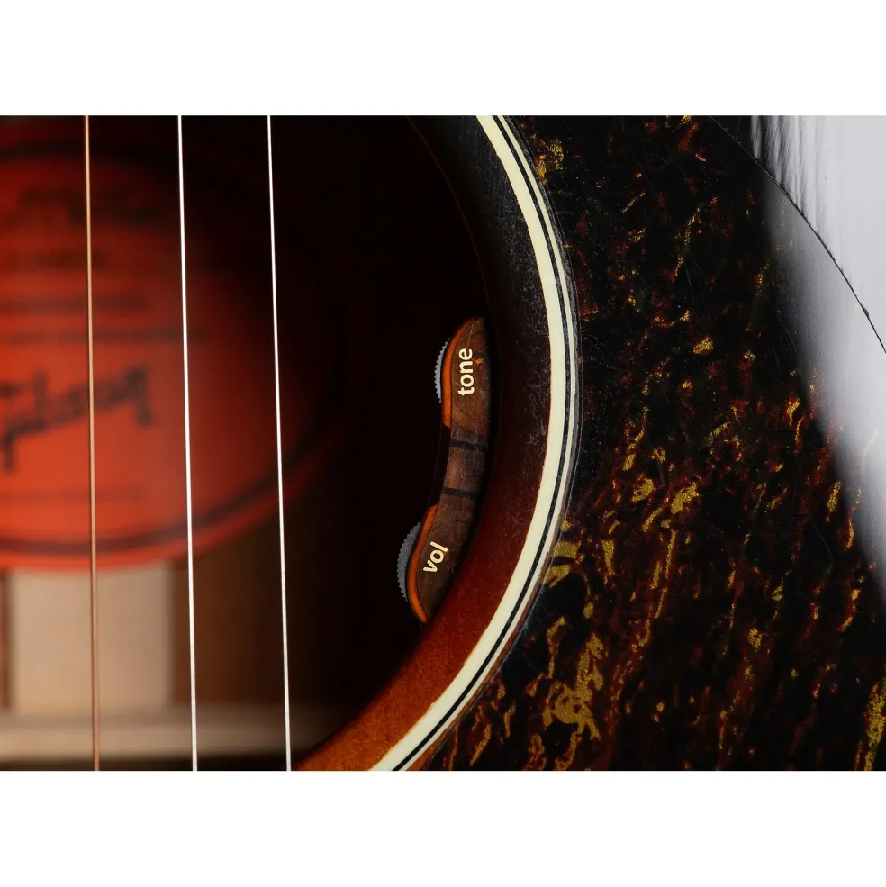 Gibson Nathaniel Rateliff LG-2 Western Acoustic-Electric Guitar Vintage Sunburst
