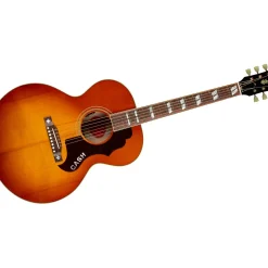Gibson Rosanne Cash J-185 Signature Limited-Edition Acoustic-Electric Guitar Heritage Cherry Sunburst