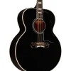 Gibson SJ-200 Custom Acoustic-Electric Guitar Ebony