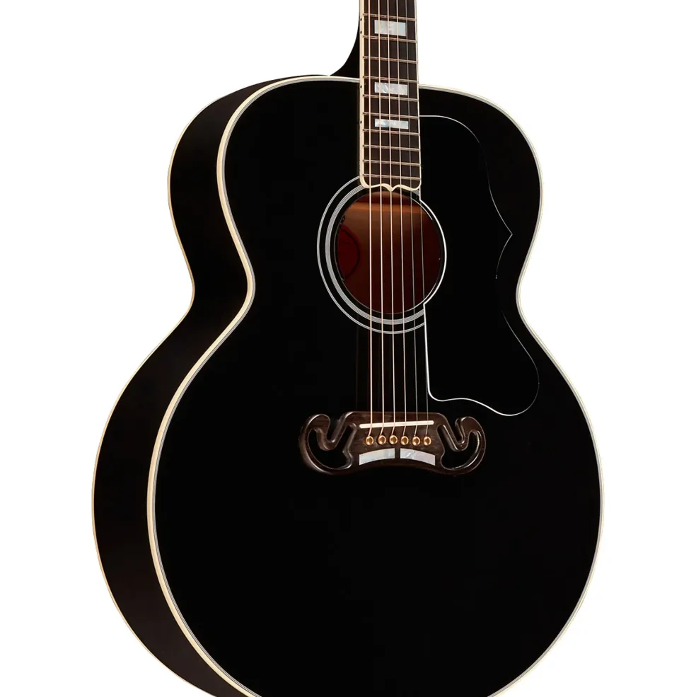 Gibson SJ-200 Custom Acoustic-Electric Guitar Ebony