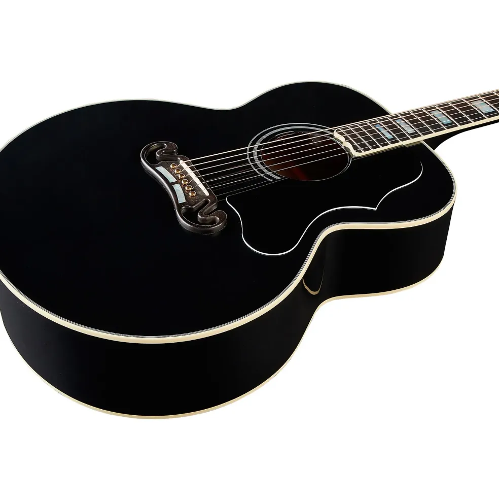 Gibson SJ-200 Custom Acoustic-Electric Guitar Ebony